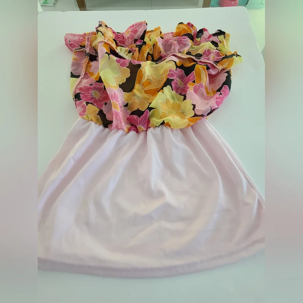 The Children's Place Girl  Flower Dress Size 2T - Picture 5 of 6